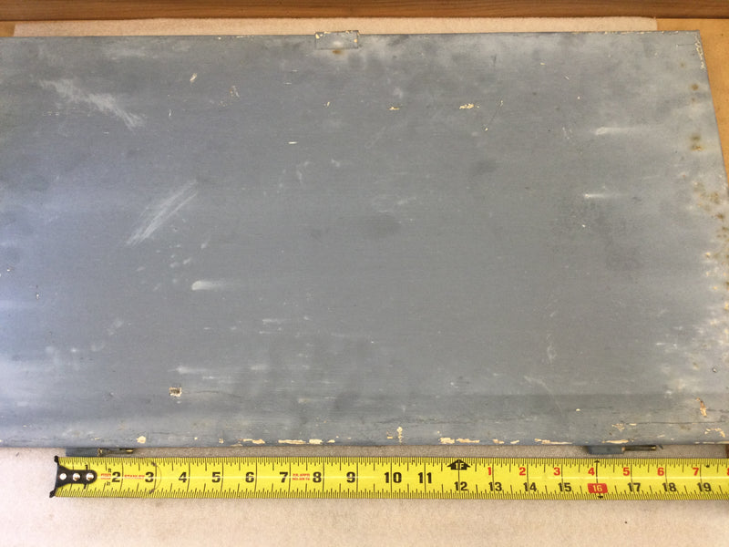 Nema 3R Panel Cover with Hinges 25.5" x 14.25"