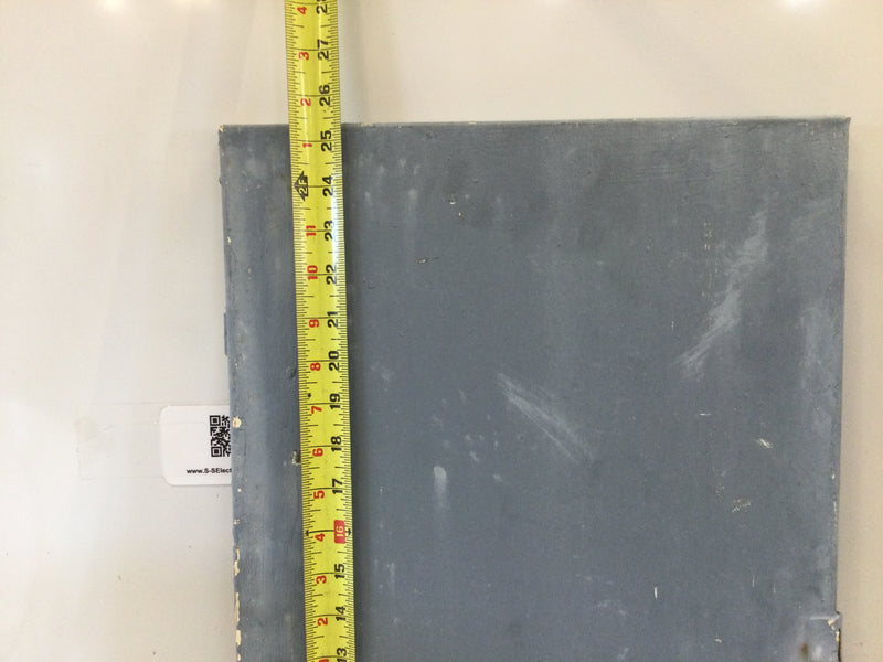 Nema 3R Panel Cover with Hinges 25.5" x 14.25"