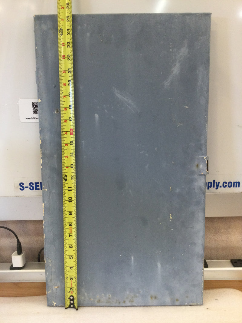 Nema 3R Panel Cover with Hinges 25.5" x 14.25"