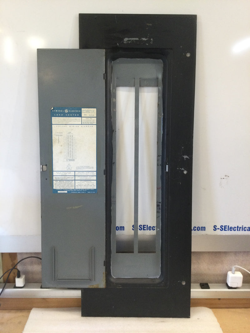GE General Electric TL42-420S/F Mod 1 200 Amp 120/208v 3 Phase 4 Wire 42 Space Load Center Cover Only 37.25" x 14"