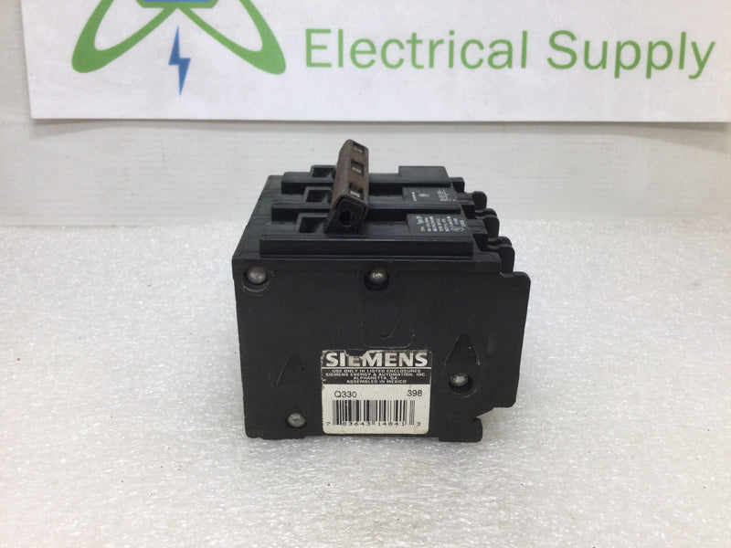ITE/Siemens, Gould Q330 Type QP 3 Pole 30 Amp 240Vac Circuit Breaker