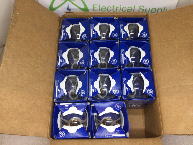 GE/General Electric 40GC 40W G16 Base 120VAC 320 Lumen Output (Open Box Items)