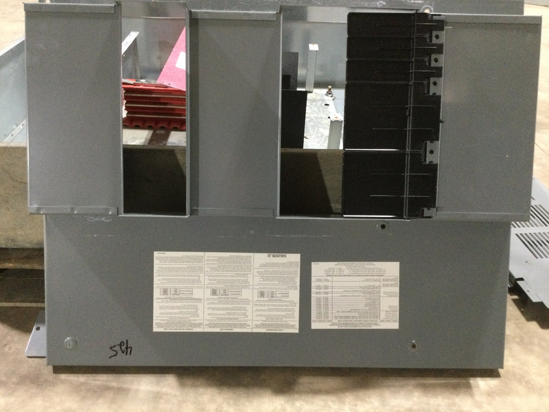 Square D HCP14504 3 Phase 400 Amp MLO 27" Breaker Unit Space I-Line Panelboard Interior