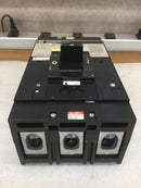 Square D LHL3640030DC1625 400 Amp 3 Pole 600V Type LHL Circuit Breaker