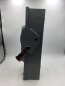 Square D H363N 100 Amp 3 Phase 600Vac Fusible Heavy Duty Safety Switch Enclosure