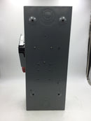 Square D H363N 100 Amp 3 Phase 600Vac Fusible Heavy Duty Safety Switch Enclosure