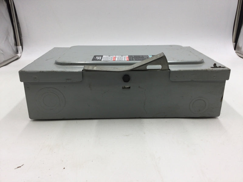 Siemens JN322 60 Amp Series A Type 1 240v 3ph General Duty Fused Switch