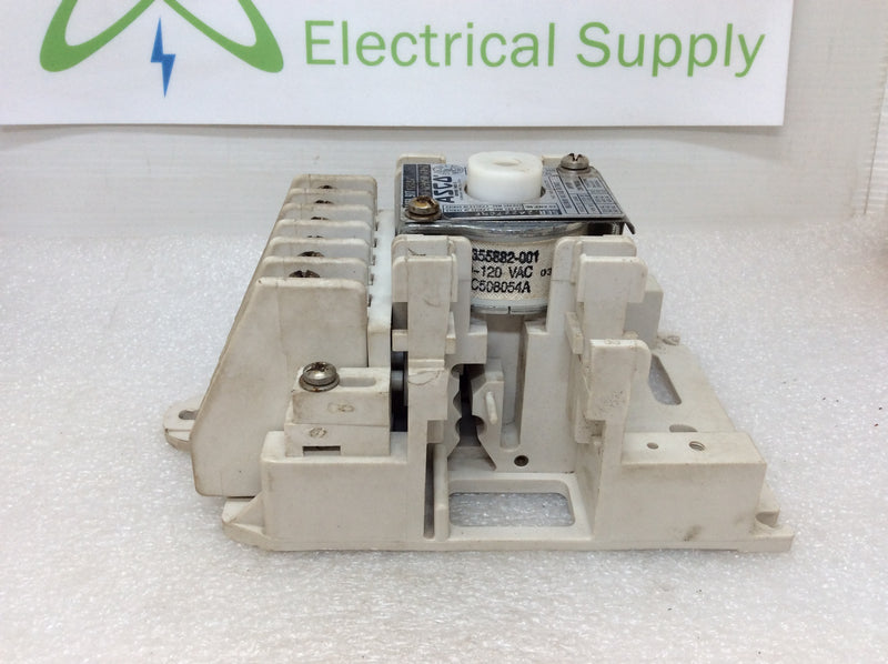ASCO 91762031C S/N 242276RE 20 Amp 250V 3 Pole 125VDC 2 Pole Coil 110-120v 50-60HZ