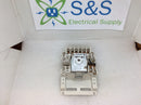 Siemens CLM 249167RE 20 Amp 250V 3 Pole 125VDC 2 Pole 600v 110/120v Coil