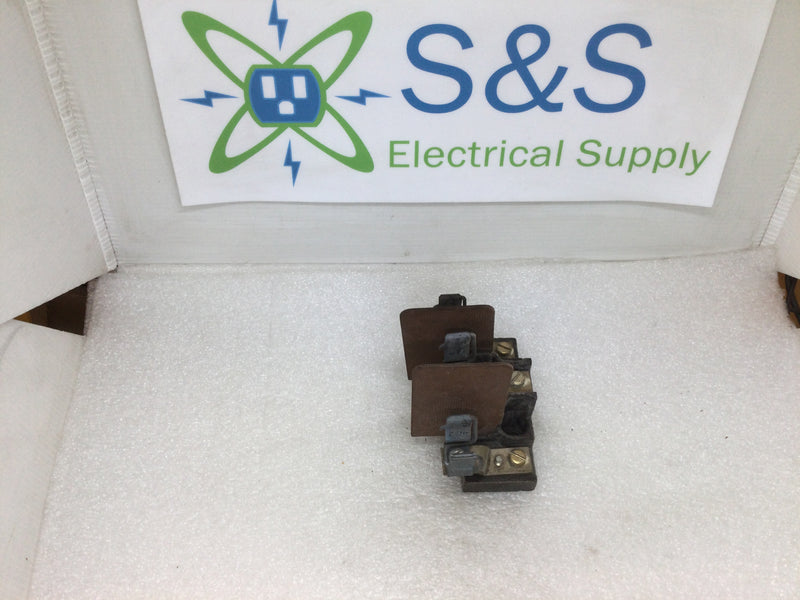 GE/General Electric 6D1C293P1 Line Side Fuse Retaining Block 3 Pole 600VAC