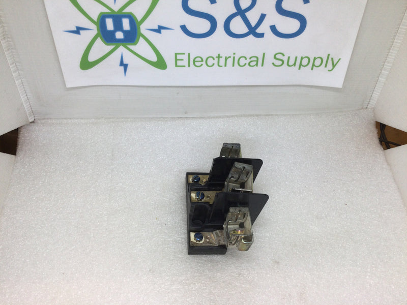 GE/General Electric 6D1C293P1 Line Side Fuse Retaining Block 3 Pole 600VAC
