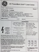 GE Main Lug Indoor 200 Amp 20/40 Spaces 120/240v TLM2020CCUGK Value Pack