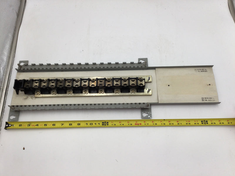 FPE Federal Pacific M130-200 200 Amp 16 Circuit Panel Guts