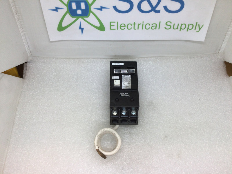 Siemens QF215A 2 Pole 15A Class A Type QPF 10kA AFCI Protected Circuit Breaker