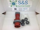 Hubbell Watertight Plug HBL516P6W 4 Pole 5 Wire 16a 220/380 Vac To 240/415vac