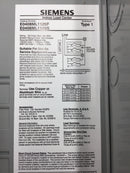 Siemens E0408ML1125S/F 125 Amp 4/8 Spaces 1 Phase 120/240V Load Center