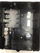 GE TPL412CP 125 Amp 4 Space/8 Circuit 240V Main Lug Load Center 9 1/2" x 8 1/4"