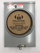 Milbank U7487-RL-TG-KK125A Ringless Meter Enclosure 11 1/2" x 8" x 3 1/2"