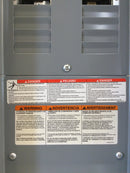 Square D 12238212260030001 NQOD Ser E2 Single Phase 100A 120/240V MLO 12 Circuit Panelboard Interior