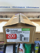 General Electric TQD200NREP 200A Circuit Breaker Enclosure Surface Mount Nema3R Outdoor Type TQD