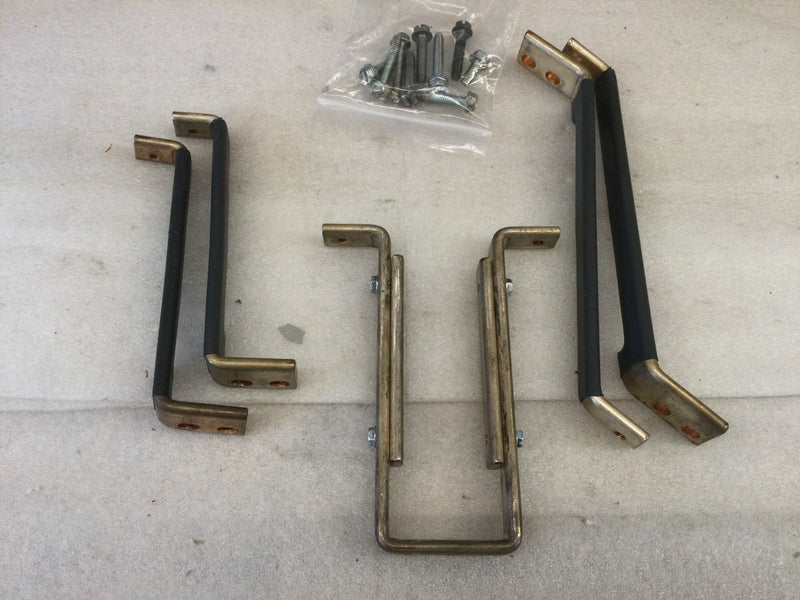 Siemens SF6D Mounting Hardware Strap Kit For 2 Siemens "F" Frame Circuit Breakers (Please See Pics)