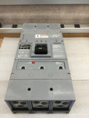 Siemens HLMD63F800 3 Pole 800A 600VAC Type HLMD6 Circuit Breaker With LMD63T800 Trip Set