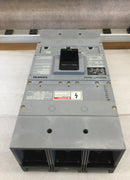 Siemens HLMD63F800 3 Pole 800A 600VAC Type HLMD6 Circuit Breaker With LMD63T800 Trip Set