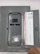 Square D QO124M100PCVP 100 Amp 24-Space 24-Circuit Indoor Main Breaker Plug-On Neutral Load Center with Cover- Value Pack(QO24M100PCVP)