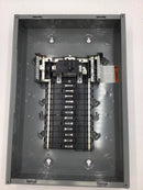 Square D QO124M100PCVP 100 Amp 24-Space 24-Circuit Indoor Main Breaker Plug-On Neutral Load Center with Cover- Value Pack(QO24M100PCVP)