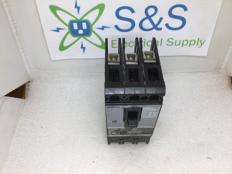 Siemens HHED36B060 3 Pole 60A 600VAC Type HHED6 Sentron Series Circuit Breaker