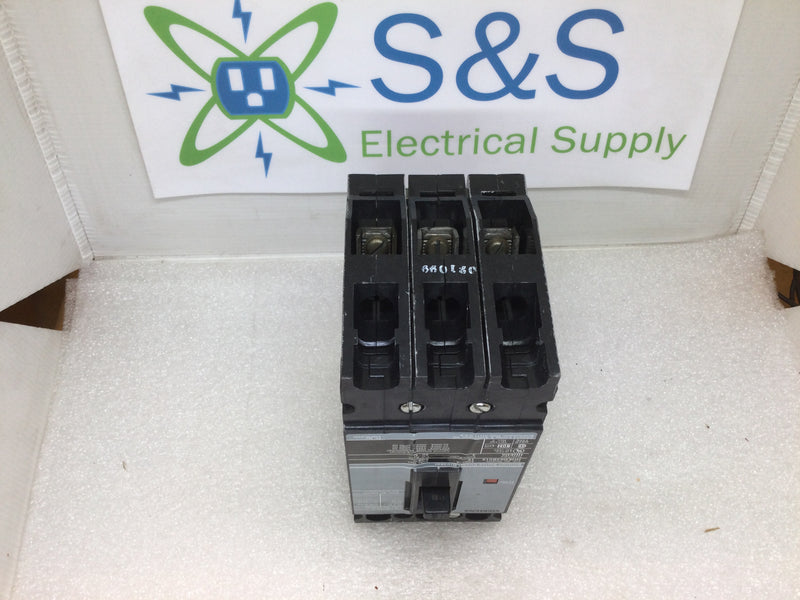 Siemens HHED63B015 3 Pole 15A 600VAC Type HHED6 Sentron Series Circuit Breaker