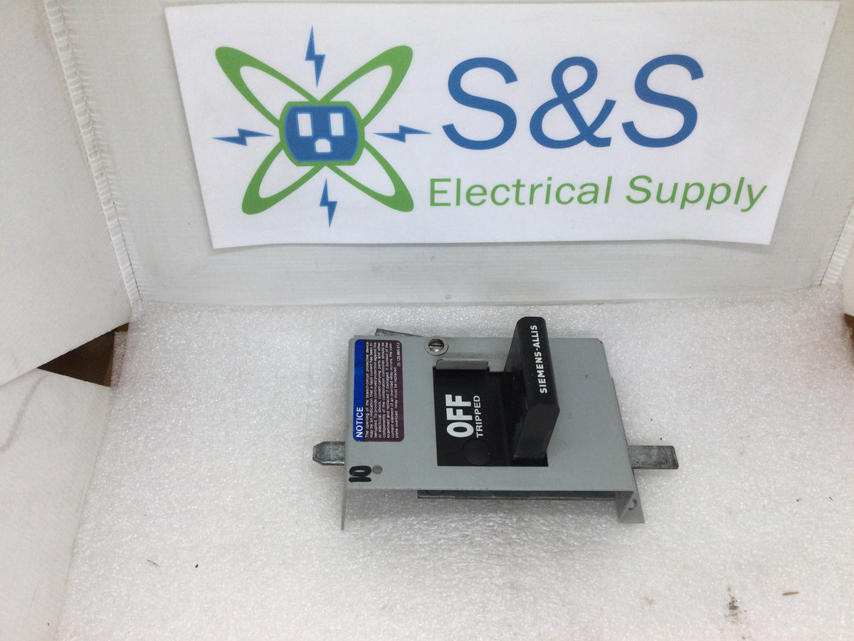 Siemens 25-135-017-521 MCC Handle Mechanism Motor Control Cabinet