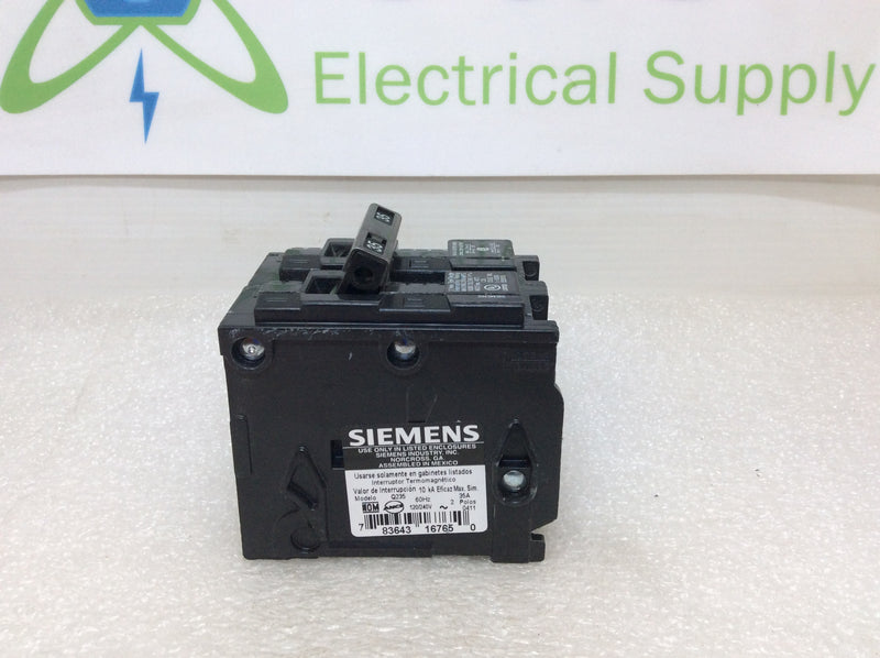 Siemens ITE Q235 35 Amp Double Pole 240 Volt QP235 Circuit Breaker