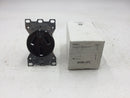 Bryant 9306 50 Amp 125/250v 3 Pole 3 Wire Single Receptacle