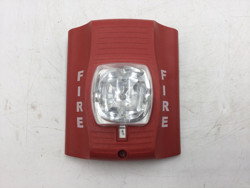 System Sensor P2R Fire Alarm Wall Mount Red Horn