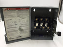 Square D DU321 30 Amp 3 Phase 240V Non-Fused Safety Switch 9 1/4"x 6 3/4"
