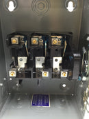 Square D DU321 30 Amp 3 Phase 240V Non-Fused Safety Switch 9 1/4"x 6 3/4"