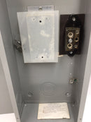 Eaton ECB225R 225 Amp 240V Nema3R Main Breaker Enclosure 9" x 23 1/2" x 4 1/2"