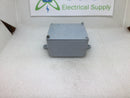 Cantex 513375 4" x 4" x 2" PVC Junction Box All-Weather Rated