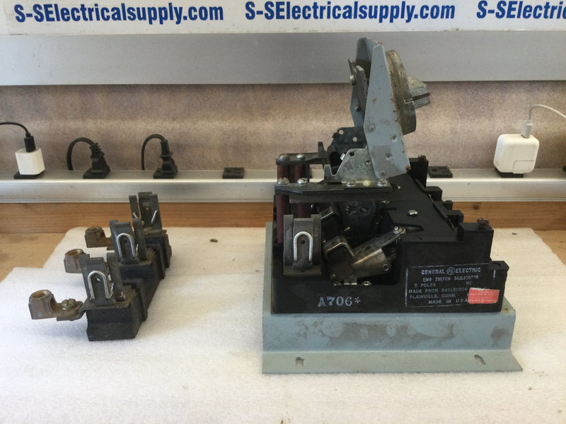 GE/General Electric 343L510G10 QMR Switch 3 Pole 200A 600VAC Heavy Duty