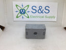 Centaur WI FSB50/3 1 Gang Weatherproof Box 3 Hole 1/2" Threaded Outlets Gray (New)