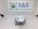 Bell 5372-0 5 Hole Round Splice Box 3/4" Threaded Outlets 4" Round Gray (New)