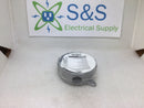 Bell 5372-0 5 Hole Round Splice Box 3/4" Threaded Outlets 4" Round Gray (New)