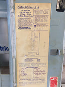 FPE L116 125 Amp 120/240v 1 Phase 3 Wire 16 Space Cover Only 24" x 11.5"