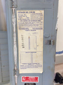 FPE L130-200 200 Amp 120/240v 1 Phase 3 Wire 30 Space Panel Cover 30 2/16"x 14.25"