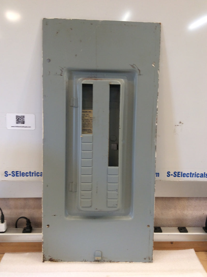 FPE L130-200 200 Amp 120/240v 1 Phase 3 Wire 30 Space Panel Cover 30 2/16"x 14.25"