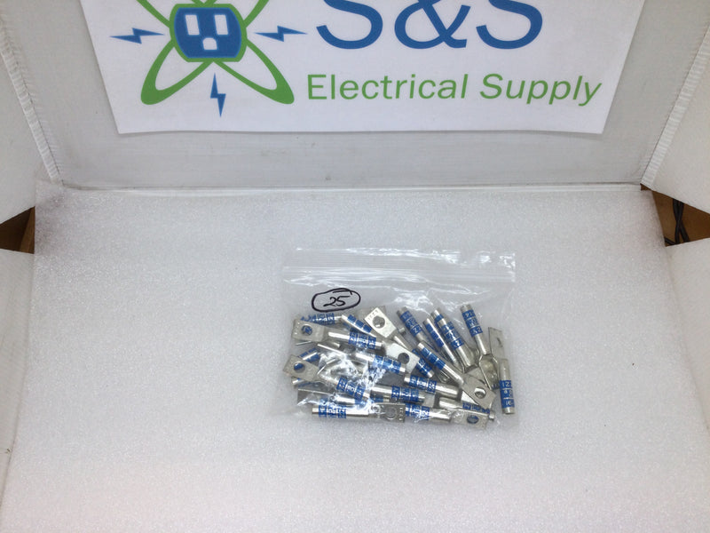 Izzy i6-14 #6-#14 Str Compression Connector Single 1/4" Stud (New)