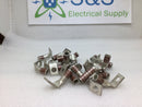 Burndy YA2C-L290 N60 2 AWG 10 Or 97 Brown Die 90 Degree Crimp Connector (New)