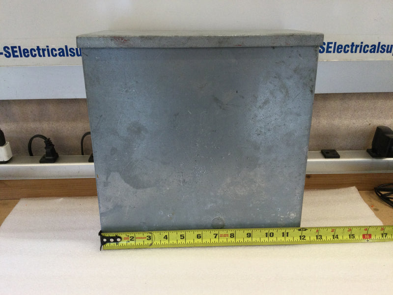 Milbank 12126-SC3R-NK-NP Nema3R Junction Box With Cover 12" x 12" x 6" Galvanized Enclosure
