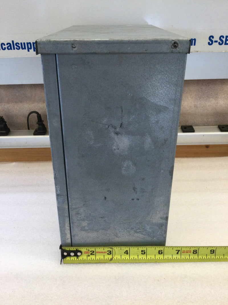 Milbank 12126-SC3R-NK-NP Nema3R Junction Box With Cover 12" x 12" x 6" Galvanized Enclosure